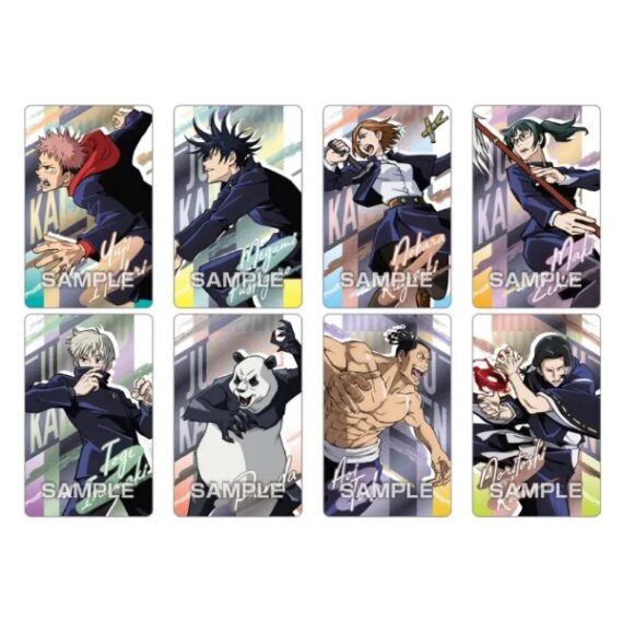 JUJUTSU KAISEN METALLIC CARD COLLECTION GUM 2