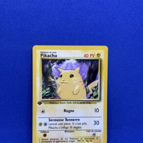 Carte Pokémon - Set de Base - Pikachu - 58/102 (2254 B)